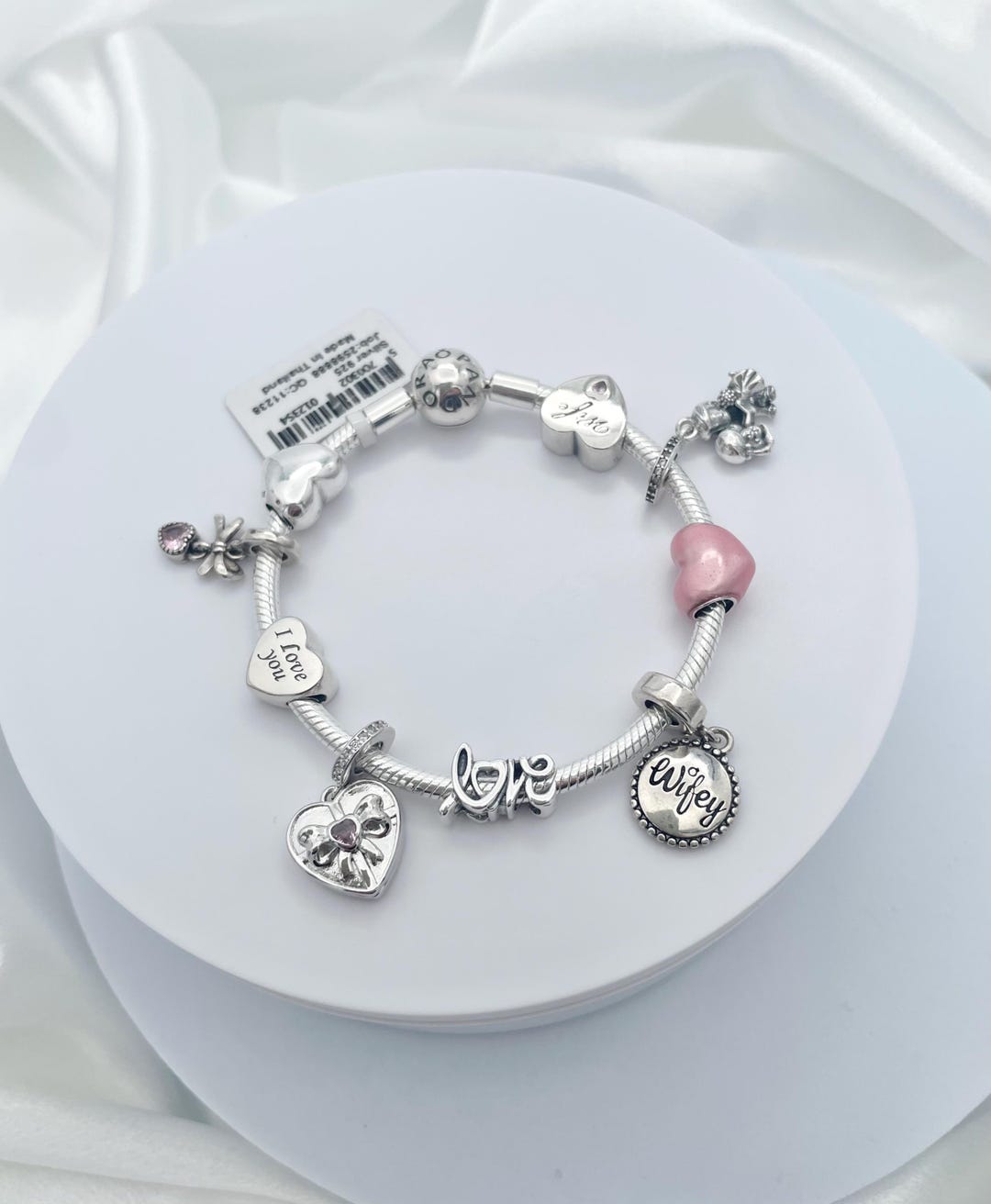 pandora wife charm bracelet