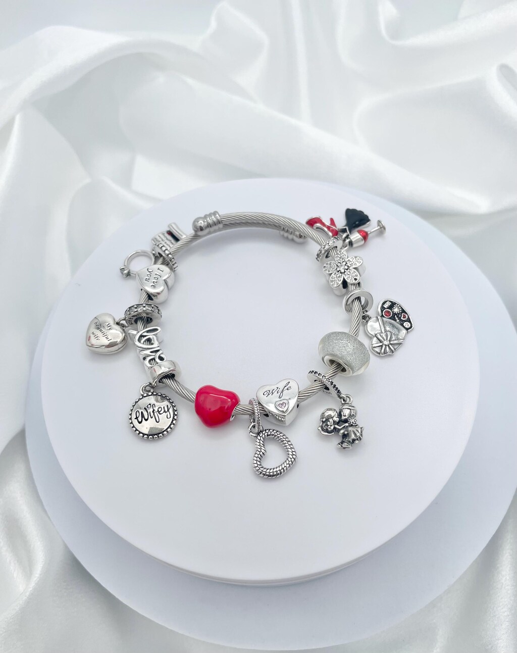 YFN Bracciale Sportivo In Argento 925 Per Donne – Regolabile 7+2 Pollici, Ciondolo Ginnasta, Gioiello Hobby