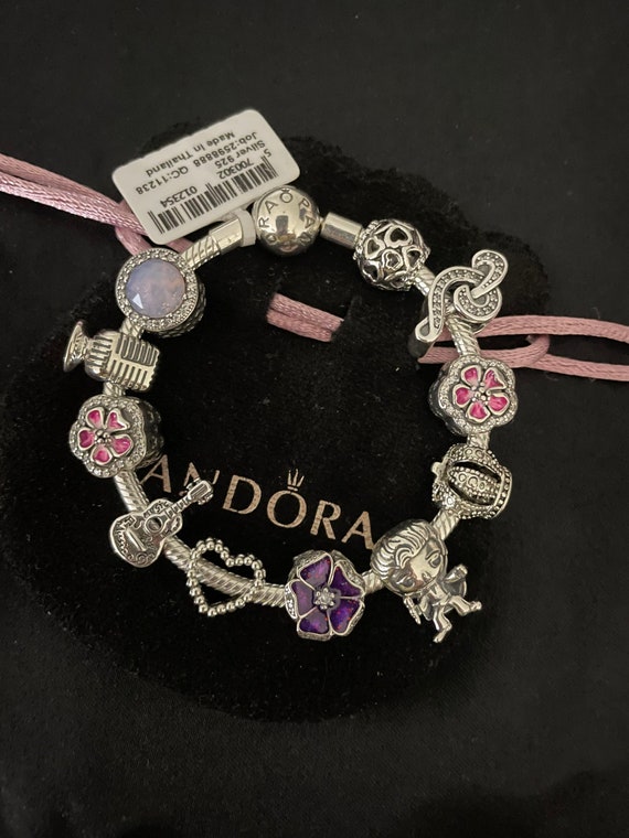 Final Sale - Pandora Moments Heart & Butterfly Bangle