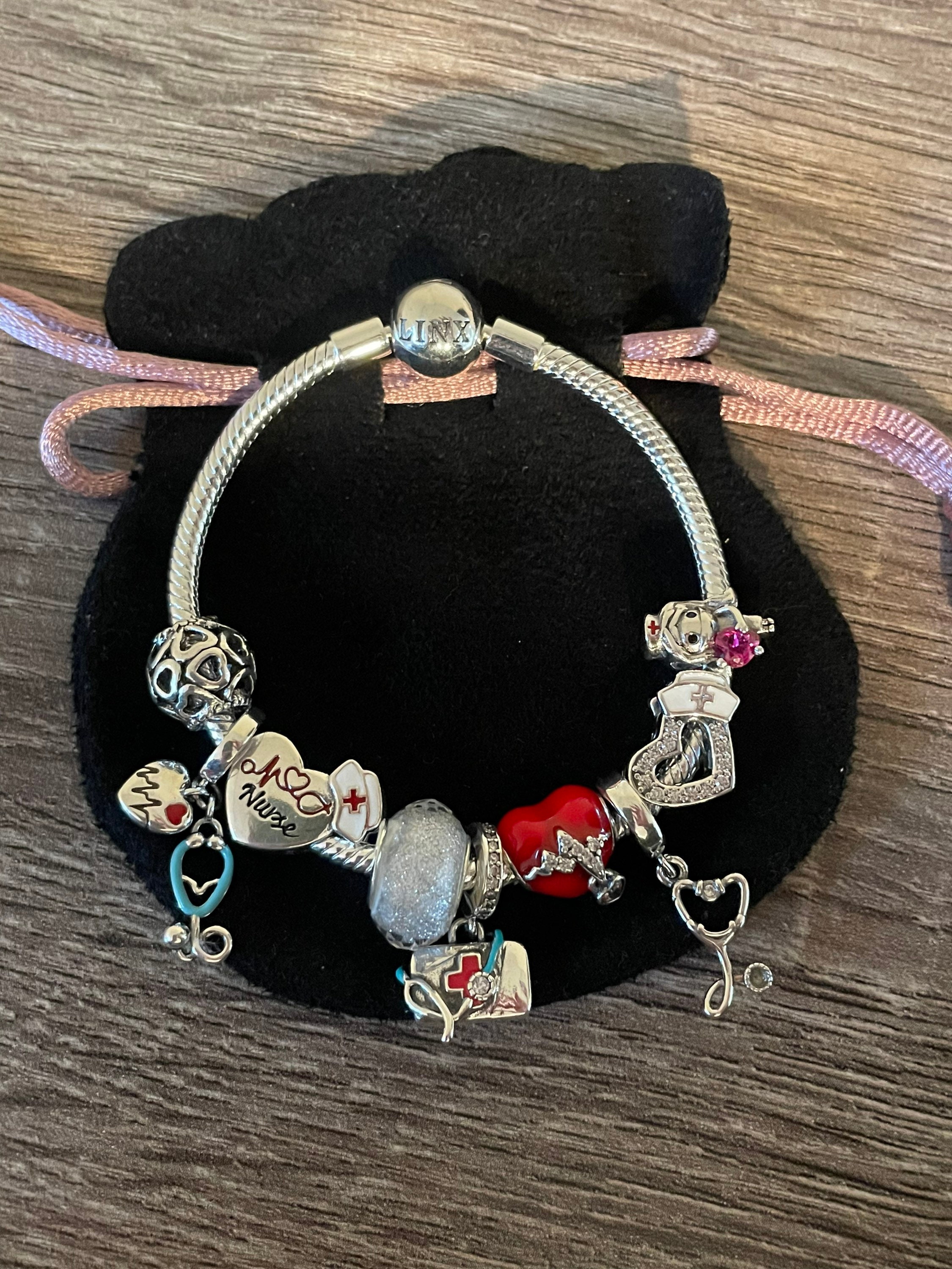 Nurse charm best sale bracelet