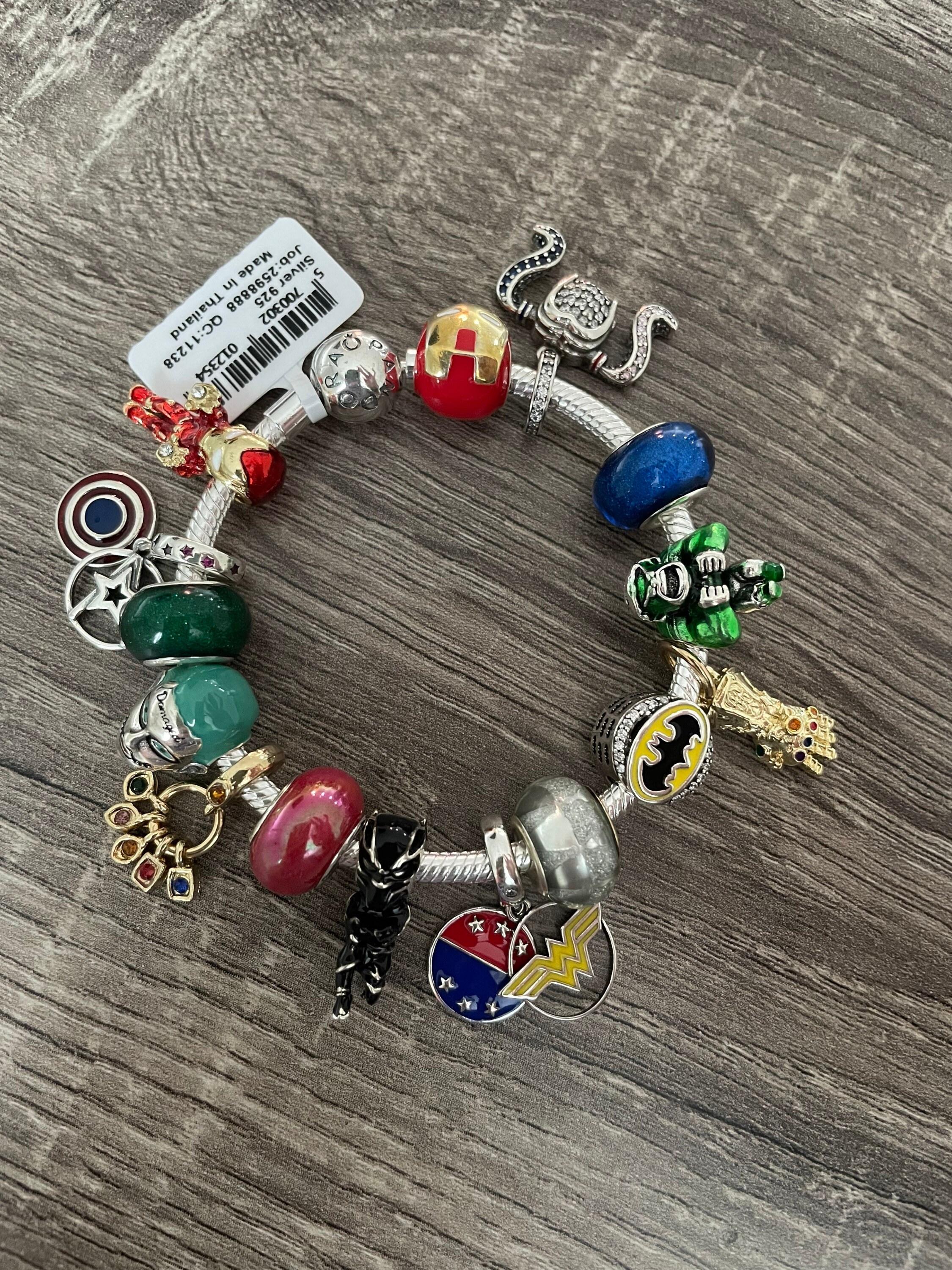 Pandora Bracelet With Character Themed Charms -  Denmark