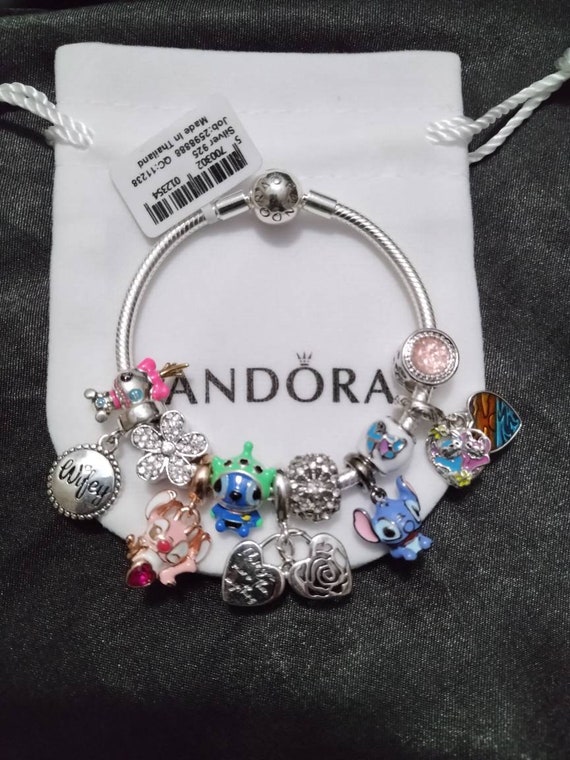 Pandora Bracelet With Mom Themed Charms 