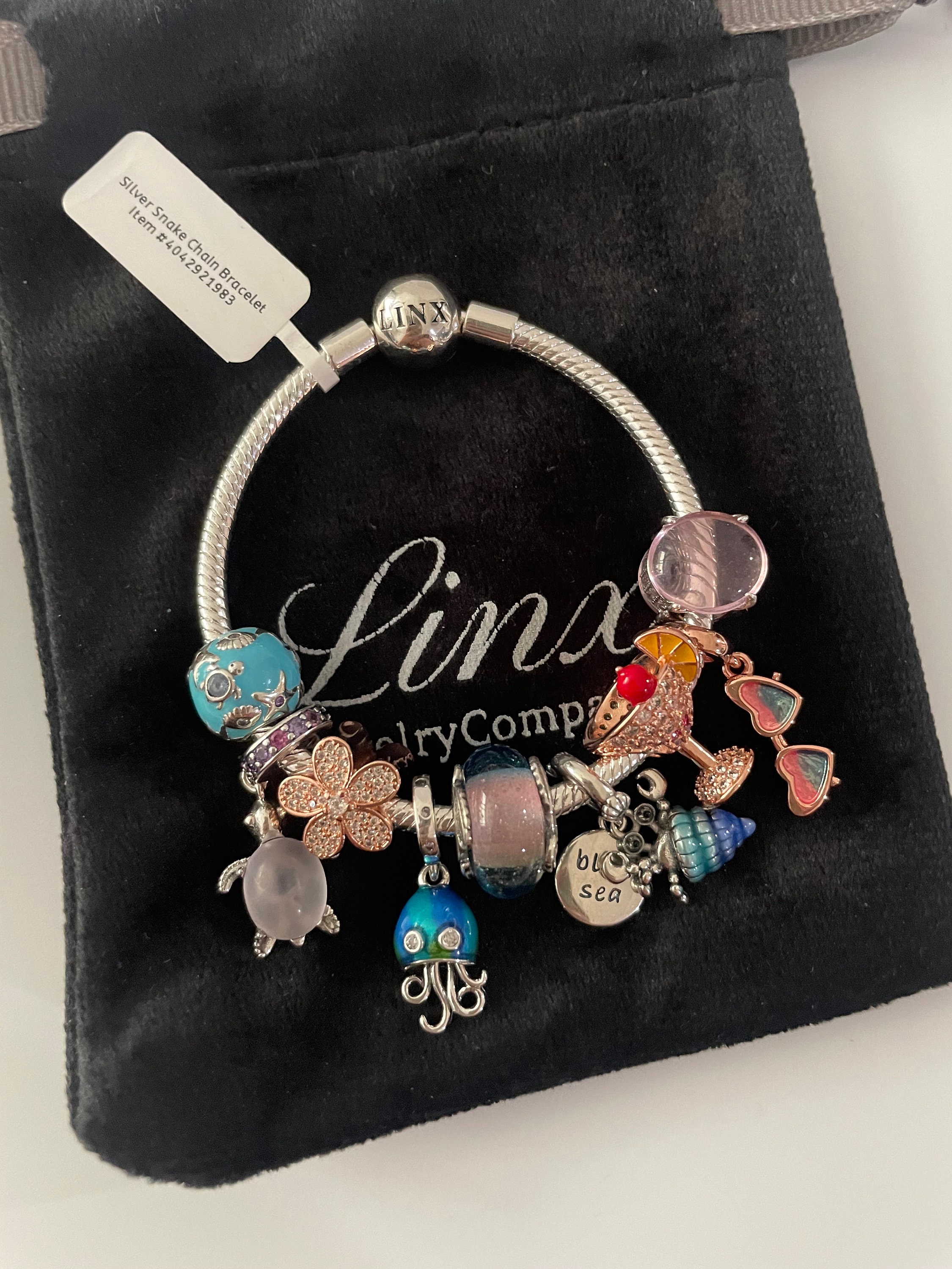 925 Sterling Silver Starfish Charm – Mermaid Theme Bead For Bracelets, Compatible With Pandora, Troll, Chamilia & More