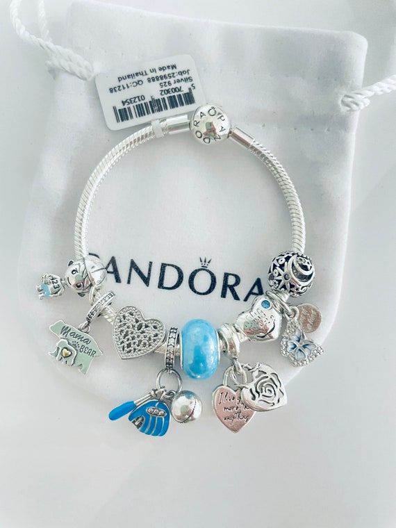 Pandora-armband met bedels in thema van en - België