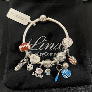Linx Bracelet With Boy Mom Themed Charms - Etsy Linx Bracelet With Boy Mom Themed Charms - Etsy