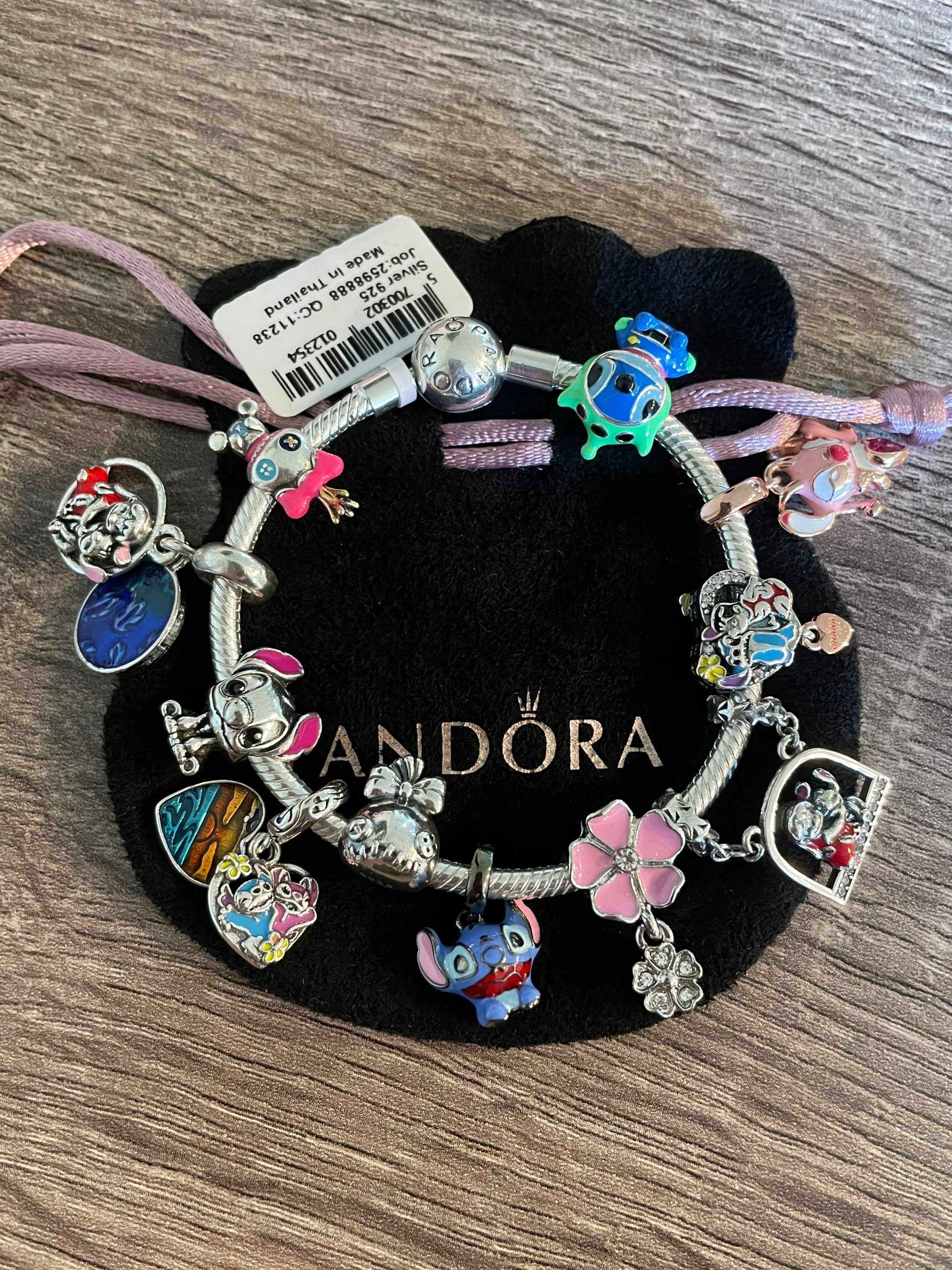 Pulsera Stitch♥️  Pandora bracelet designs, Pandora bracelet