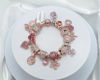 Braccialetto Bambina In Oro Giallo 18kt Con Cuoricini Smaltati - Foto 9