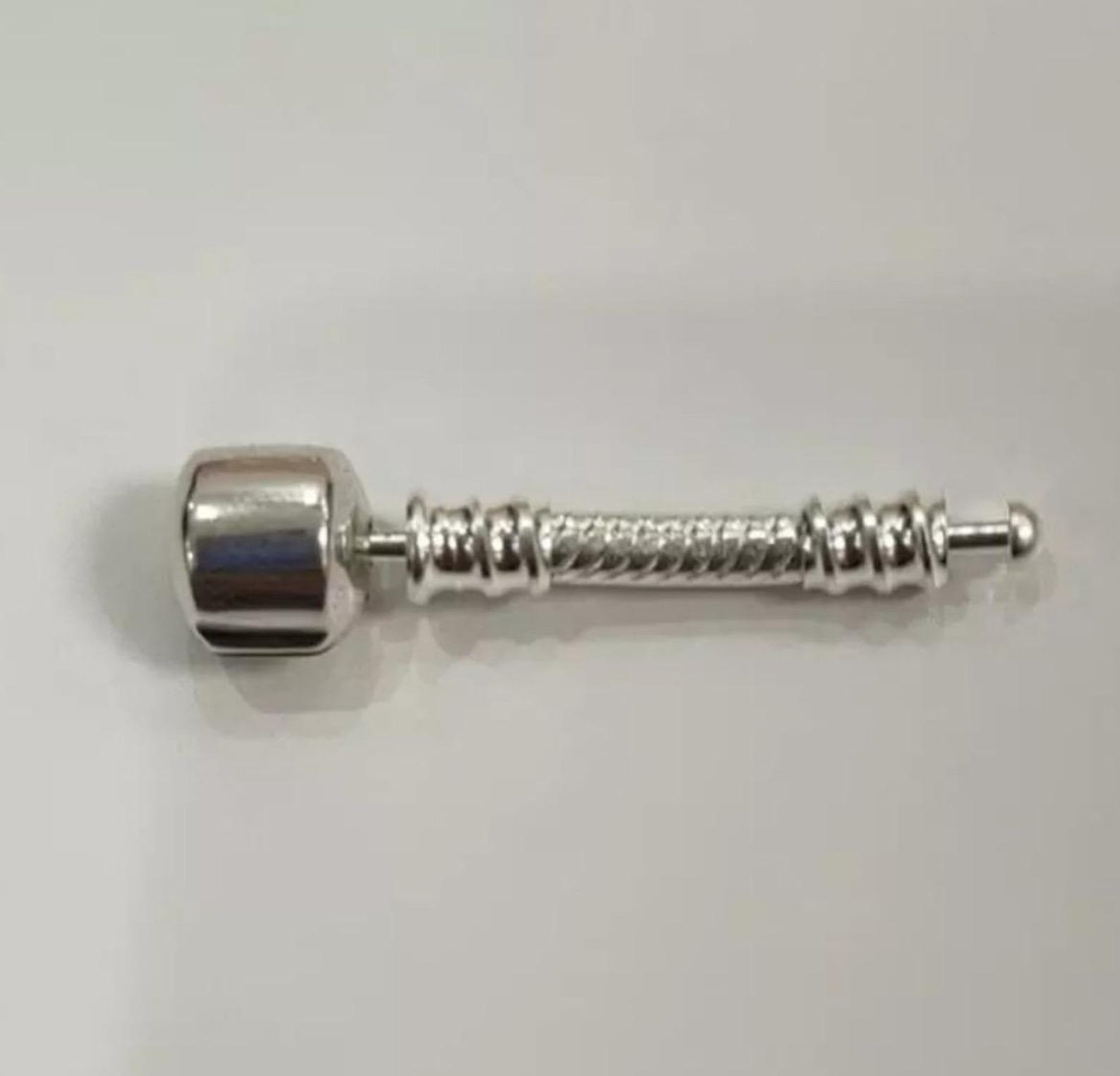 925 Sterling Silver Barrel Clasp Snake Chain Bracelet Extender for ...