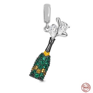 Icey Champagne dangle Charm image 2