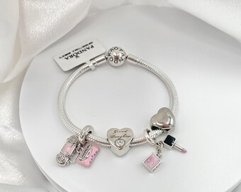 Pandora Bracelet: Pink Granddaughter Theme - Etsy