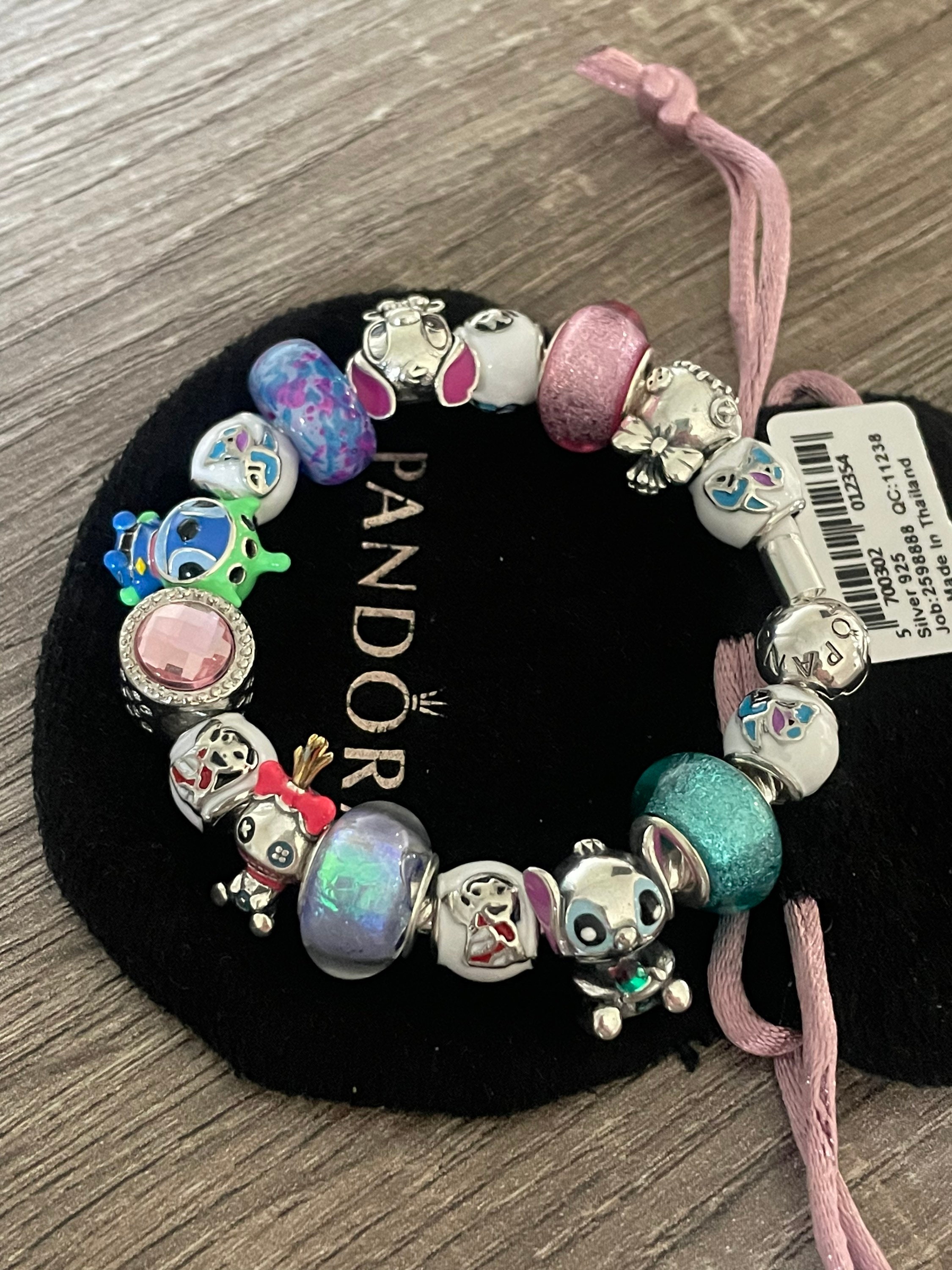 Pulsera Stitch♥️  Pandora bracelet designs, Pandora bracelet