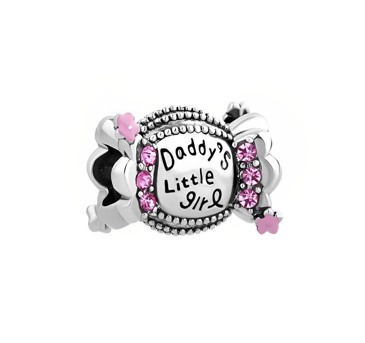 Daddys Little Daddy Girl Charm Etsy Canada