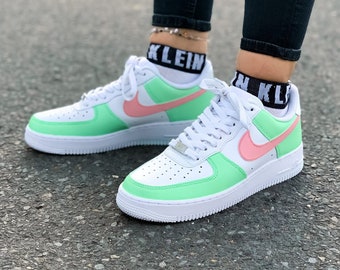 Nike Air Force 1 Pastel Pink Mint