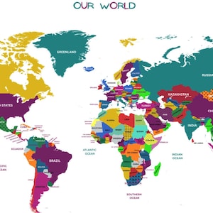 Carte du monde
