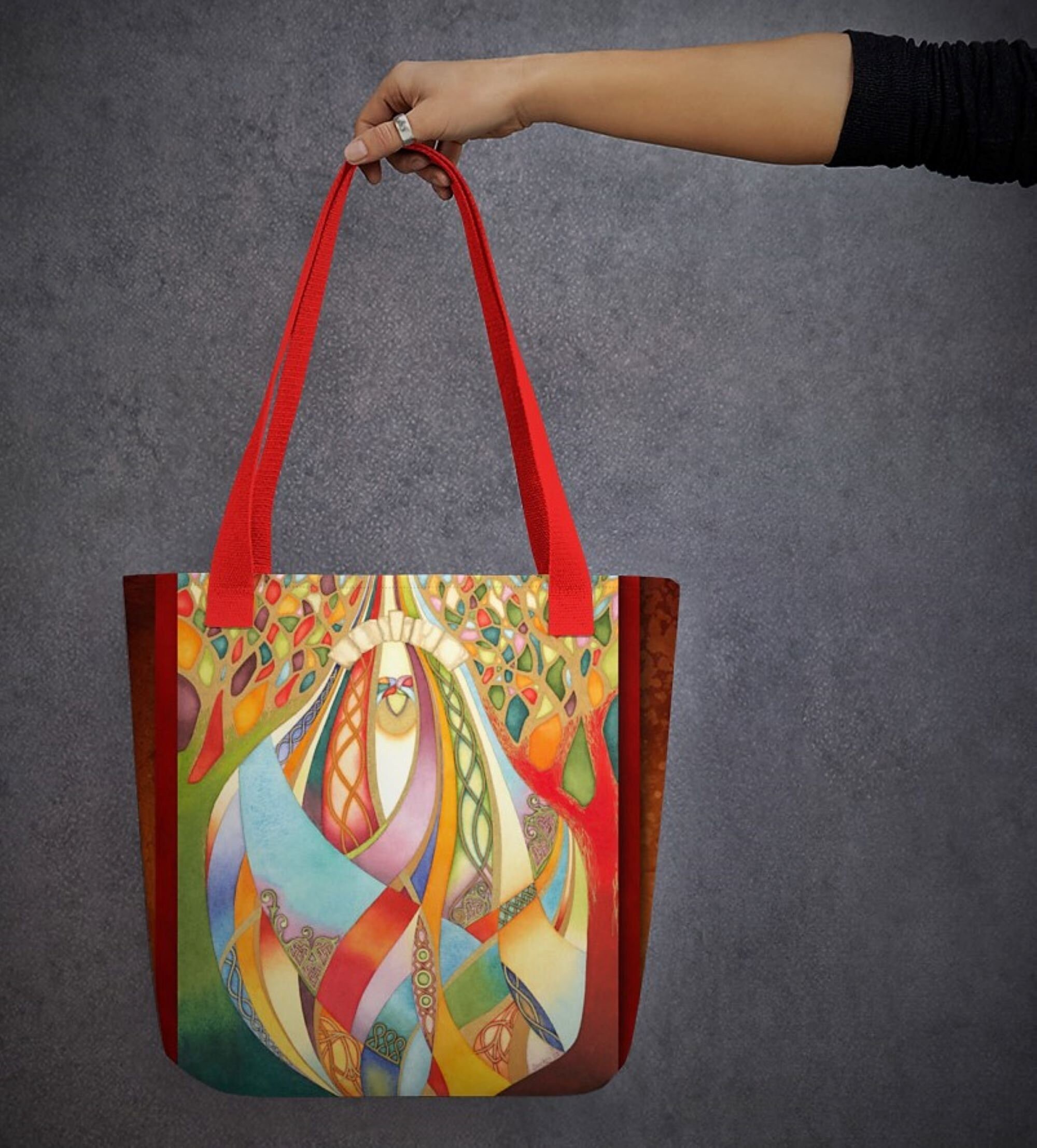 Art Print Tote Bag Sophia Print From Original Watercolor Etsy