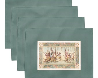 Placemat Set | Quail Art Prints