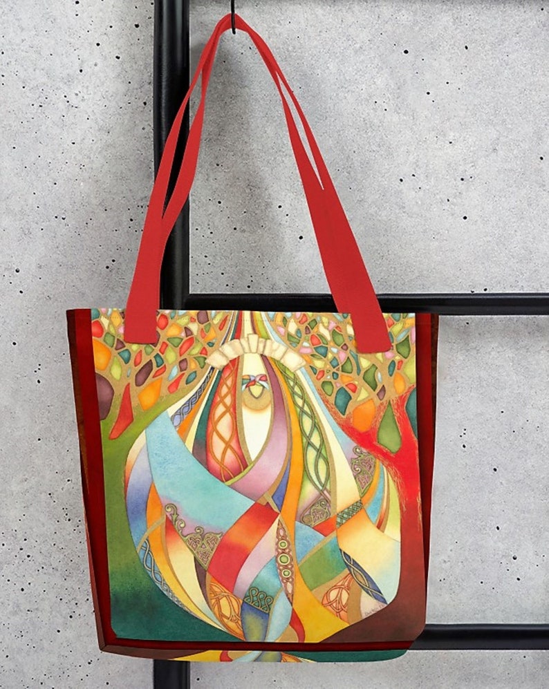 Art Print Tote Bag Sophia Print From Original Watercolor Etsy