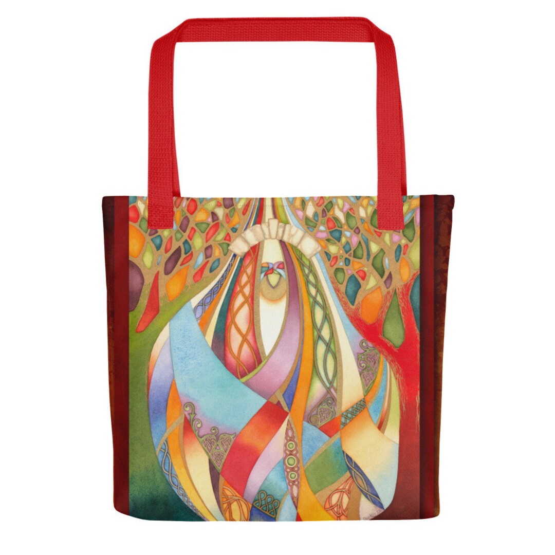 Art Print Tote Bag Sophia Print From Original Watercolor Etsy