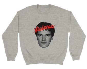 Sudadera de la película de violencia de Tarantino - Ropa vintage de cine pulp de culto