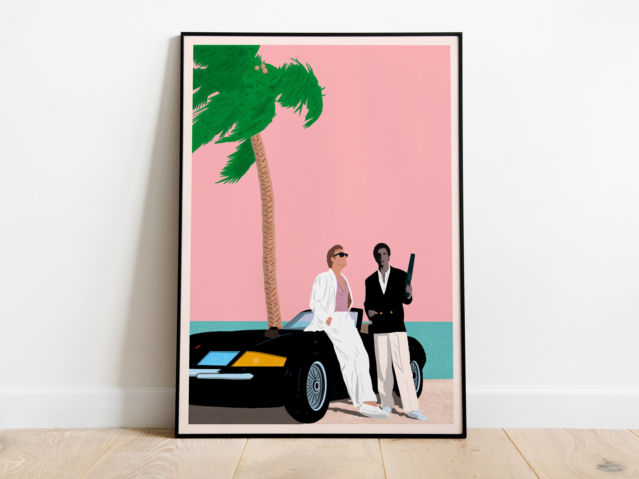 Jimmy Butler Miami Vice Artwork