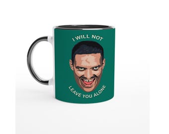 Oleksandr Usyk, I Will Not Leave You Alone, Boxing Fan Art Graphic - Artwork Illustration Print, Premium Ceramic Mug