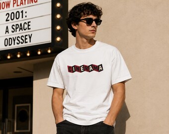 Camiseta Cinerama - Camiseta vintage retro para amantes del cine - Regalo para cinéfilos - Camiseta con estampado clásico de cine