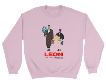 Sudadera de la película Léon el Profesional - Ropa de cine retro de los 90 - Regalo