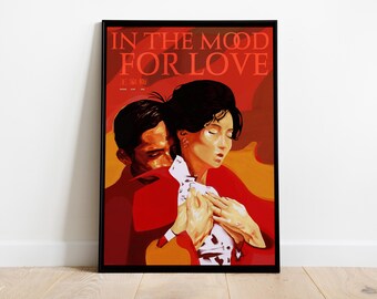 In the Mood for Love Movie Poster, Wong Kar-wai Film Art Print