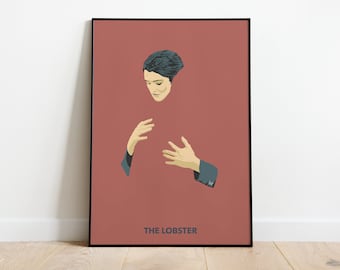 The Lobster - Her, Colin Farrell, Lanthimos - Artwork Print Movie Poster, Premium Semi-Glossy Paper