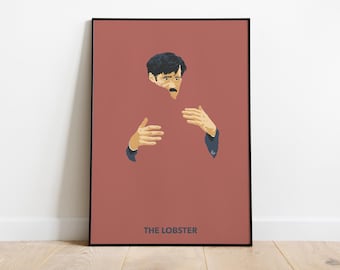 The Lobster Movie Poster - Colin Farrell Illustration Art Print