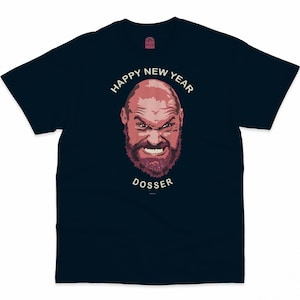 Tyson Fury, Gypsy King, Feliz Año Nuevo Dosser, Camiseta con arte gráfico de deporte de boxeo - Camiseta de alta calidad, cuello redondo unisex de peso pesado