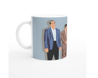 A Bronx Tale Gang, Robert De Niro - Artwork Illustration, Movie Print Ceramic Mug