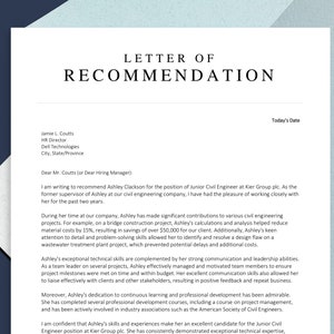 Carta de recomendación inteligente, plantilla de carta de recomendación, carta de referencia profesional, referencia personal, carta de admisión a la universidad