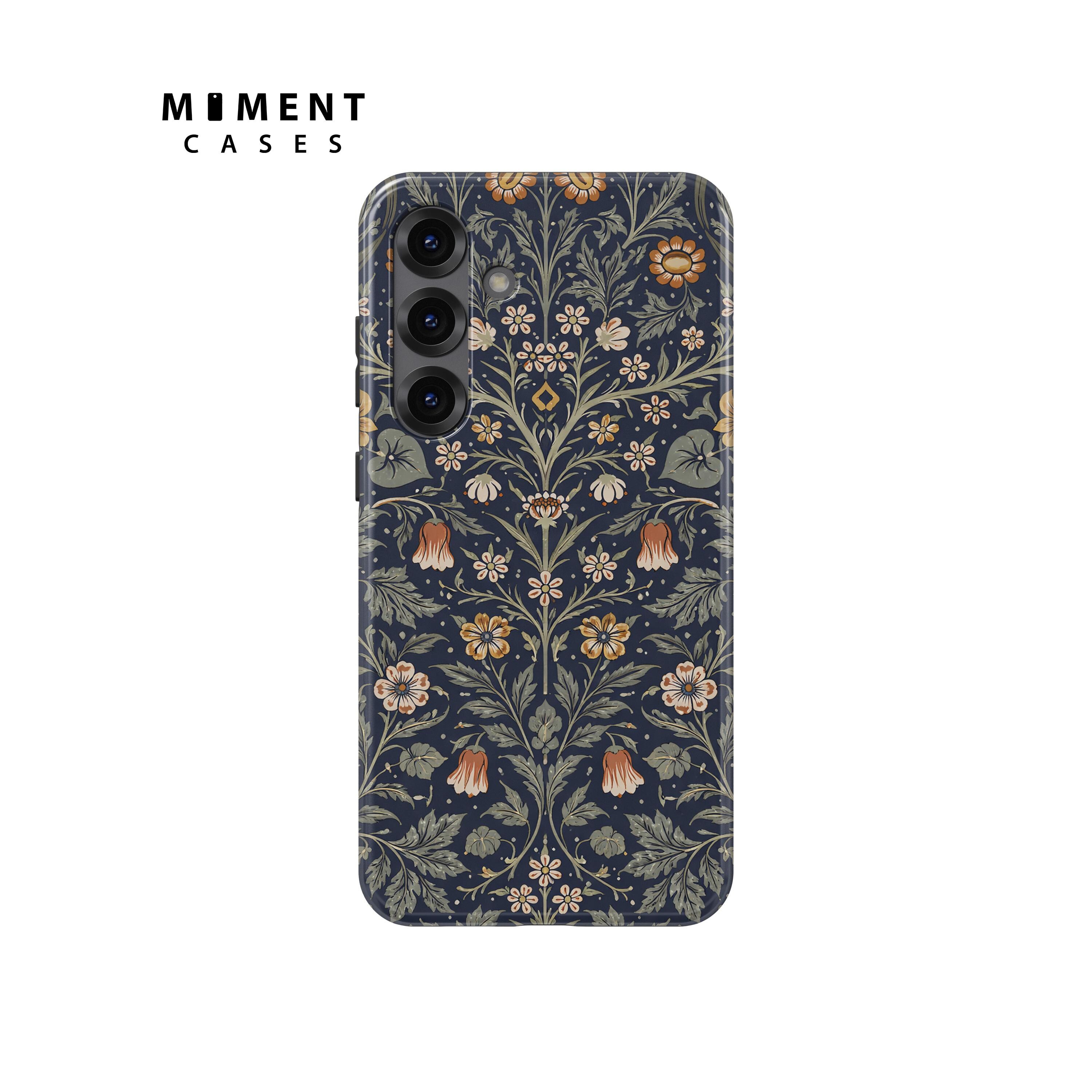 William Morris Blackthorn Coque de portable pour Galaxy S26, S26 Extra, S26 Plus, S25 Plus, S25 Ultra, S23, S23 Plus, S22, S21, S20