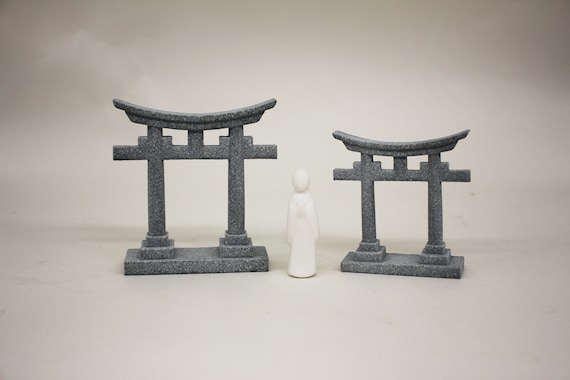 Décoration torii japonaise, décoration de jardin zen, sanctuaire miniature  pour étagère d'autel shinto japonais, mini accessoires de jardin au Japon,  décoration de bonsaï -  France
