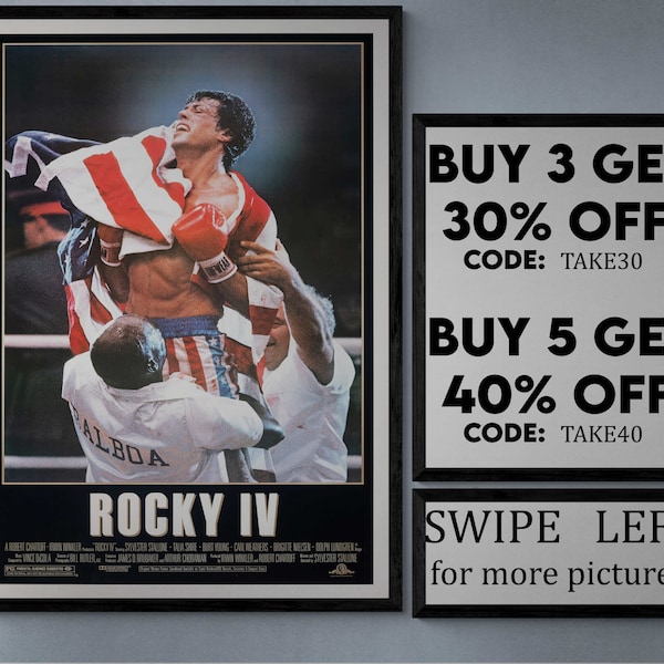 Rocky - movie/show poster wall art - printed & shipped #760