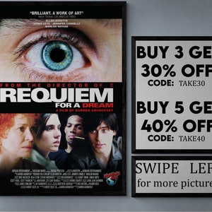 Quadro e poster Filme Requiem For A Dream - Quadrorama