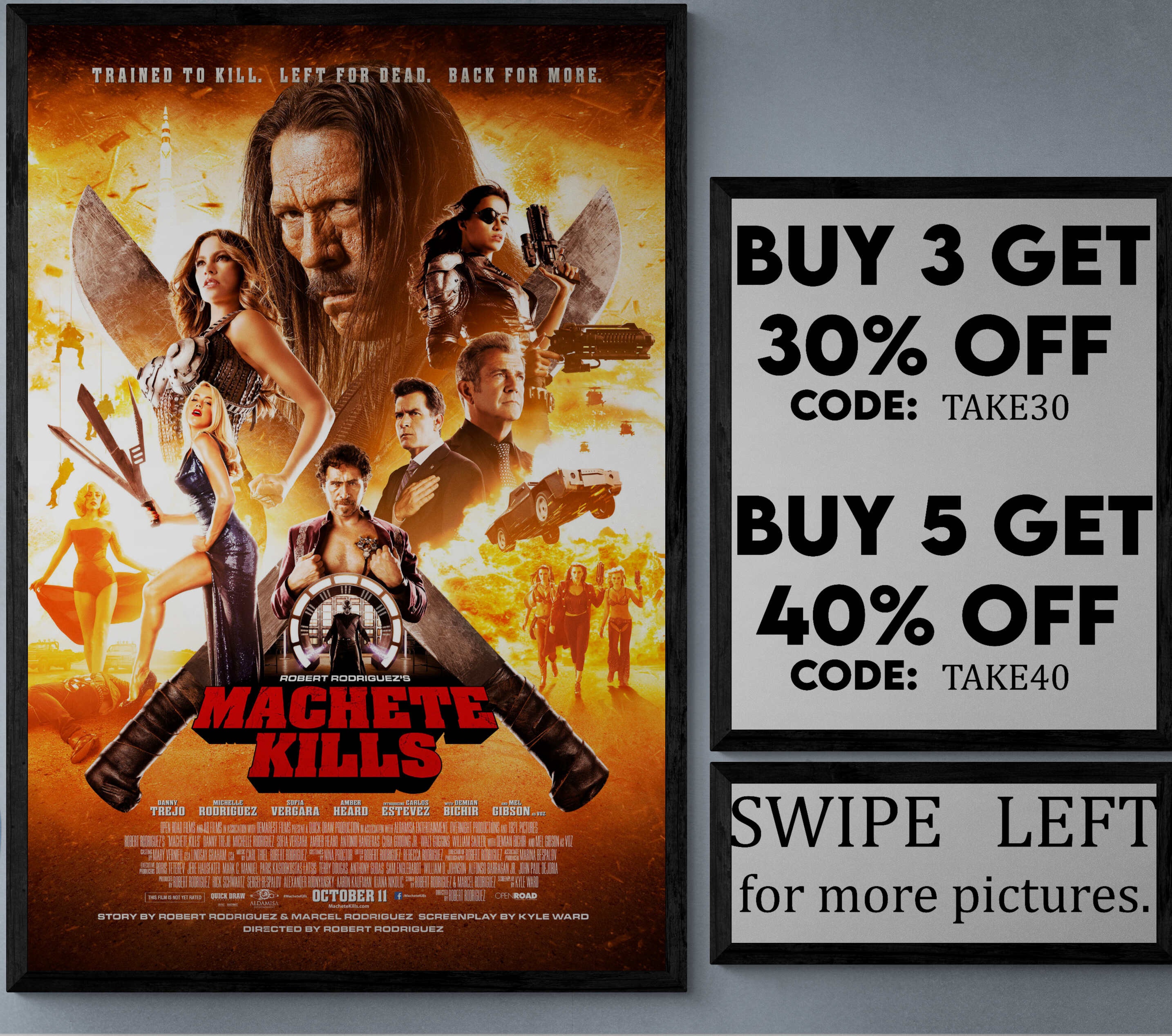 Machete Kills Poster Michelle Rodriguez