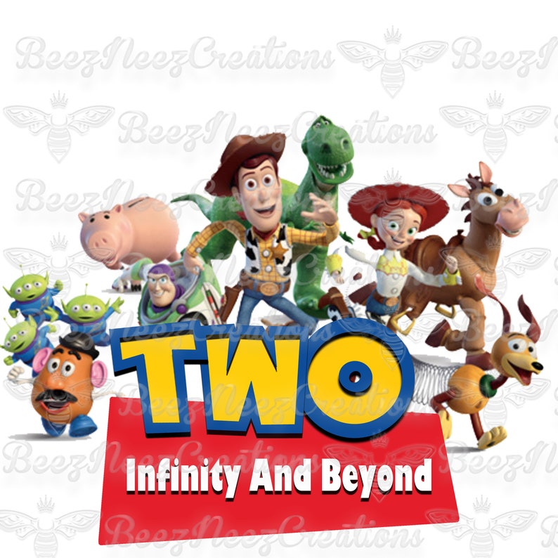 Two Infinity and Beyond Toy Story PNG digital Download Only - Etsy