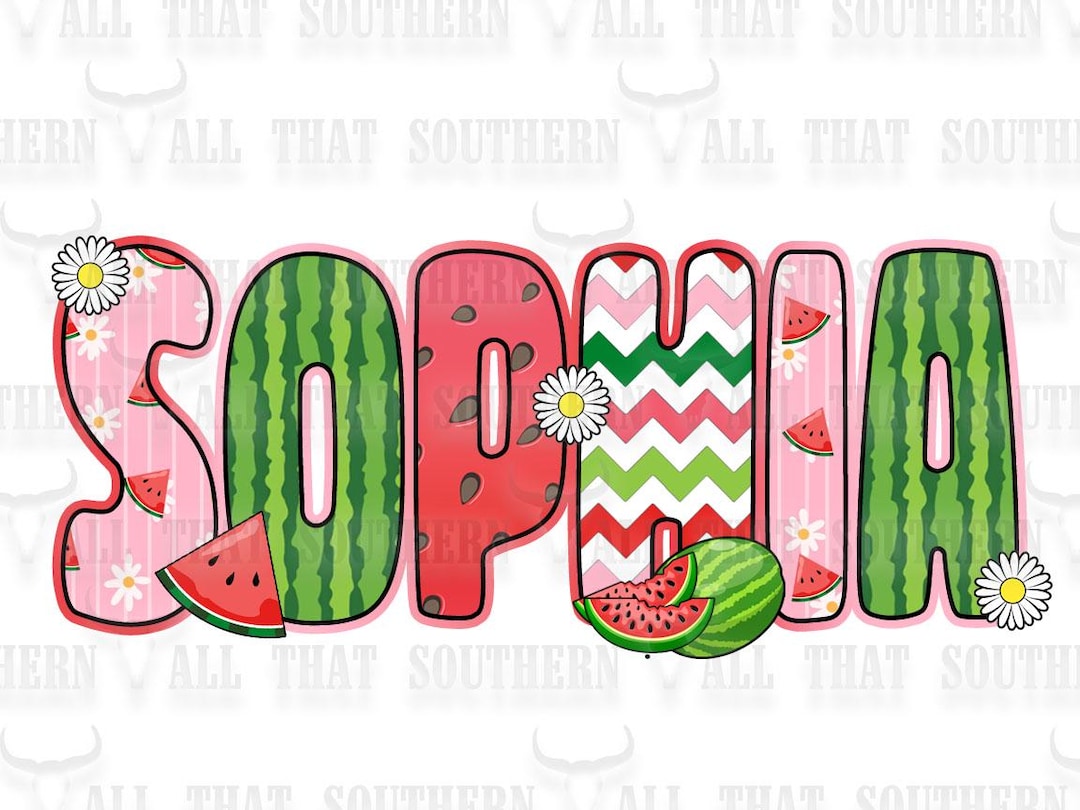 sophia-watermelon-name-png-digital-download-only-etsy