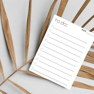 To do list, blank to do list, tasks, list, checklist, blank checklist, printable, pdf, us letter, a4, a5, minimal to do list, minimalist