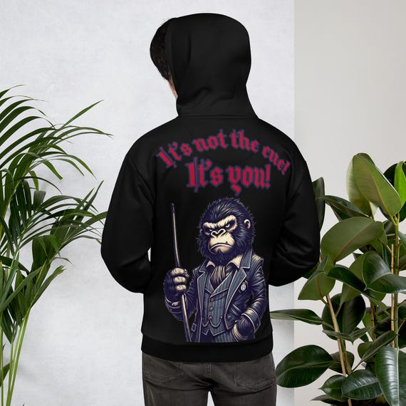 Pool Hall Munkiez - Pool Hall Gorilla Boss Unisex Hoodie