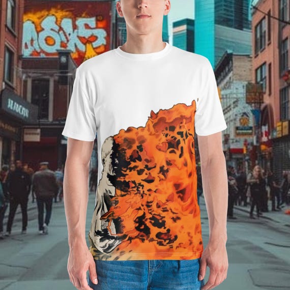 Burning Monk Tee