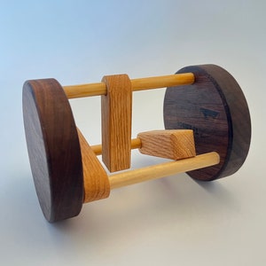 Rolly Clacker Wooden Kinetic Toy