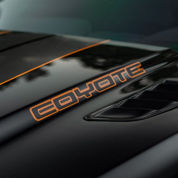 Mustang coyote decal deals