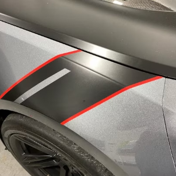 2016-2021 Camaro Fender Hash Side Accent Stripes