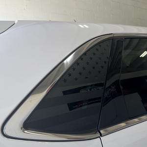 2018+ Ford Edge American Flag Side Window Decals (Pair)