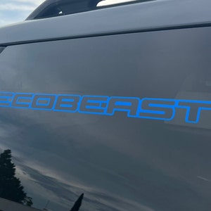Calcomanía de 2 tonos Ecobeast Pegatina