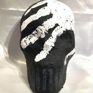 Boneyos - Tête de mort Oryx - Mini masque - Halloween, Jour des morts, tête de mort, effrayant, horreur, art horrifique, bizarrerie, LoTR, fantastique, art en papier mâché