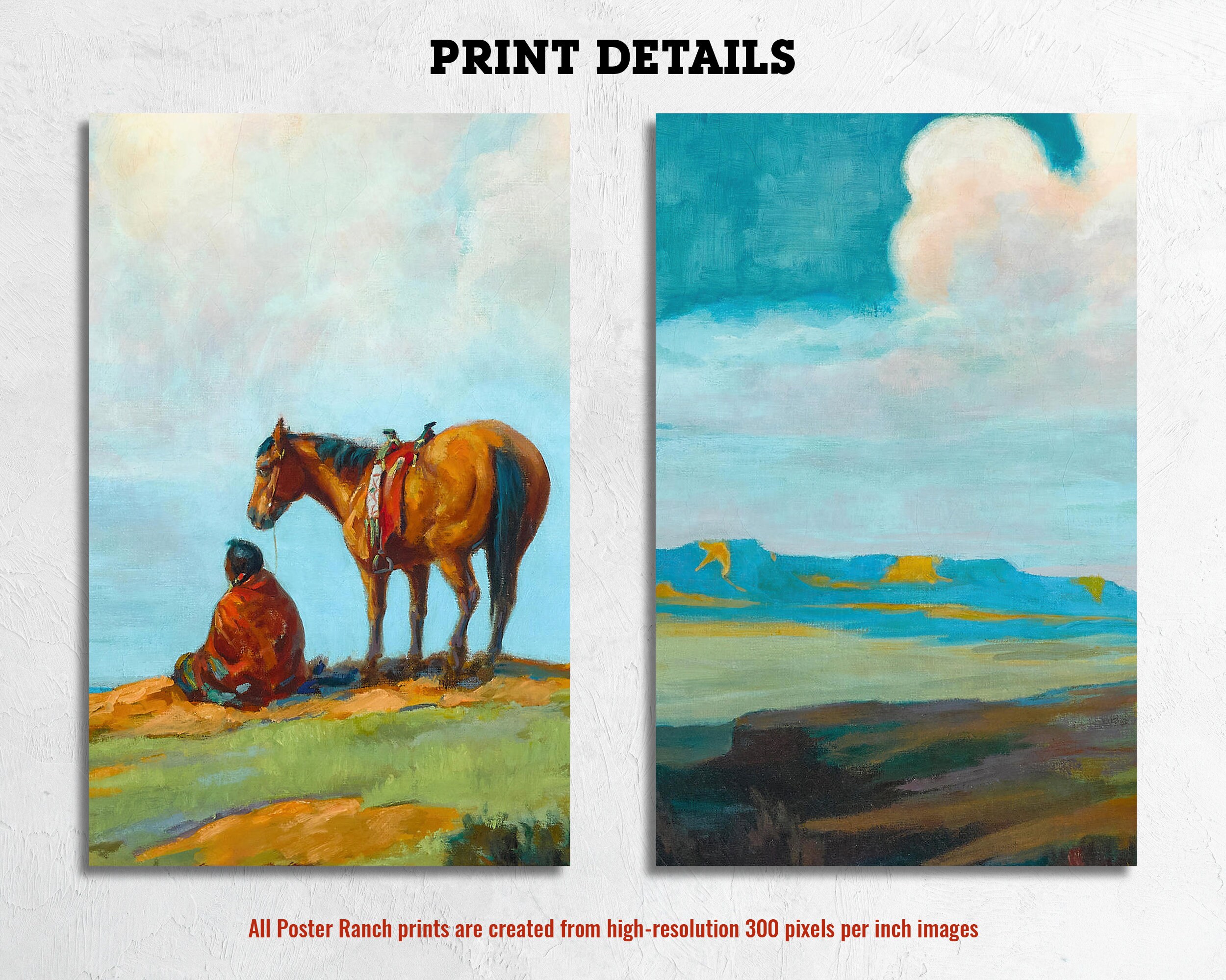 What an Indian Thinks 1915, Native American Indian & Horse Southwestern